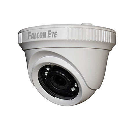 MHD-видеокамера Falcon Eye FE-MHD-DP2e-20 (3,6mm) 2Мп, Купольная, ИК-подсветка до 20м