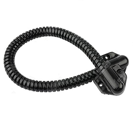 Переход гибкий ГП-8Ч (400+/-10мм, диаметр 8мм, материал - сталь, покрытие черный ПВХ)