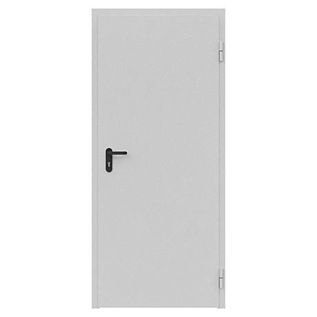 ДПМ-1 EI 60 Дверь противопожарная металлическая однопольная (900х2100) правая, без остекления