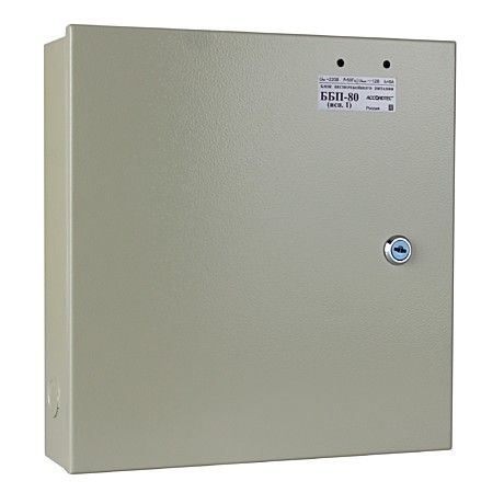 ББП-80 исп.1  Блок бесперебойного питания [АКБ до 17Ач - c защитой от разряда; корпус металл]