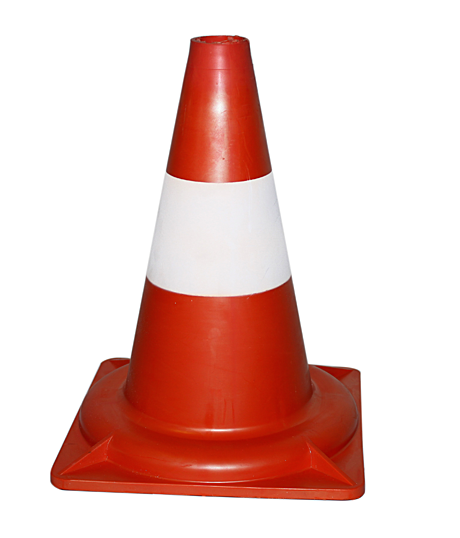 КС-320  Конус сигнальный дорожный 320мм со светоотражающей полосой