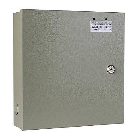 ББП-60 исп.2  Блок бесперебойного питания [АКБ до 17Ач - c защитой от разряда; корпус металл]