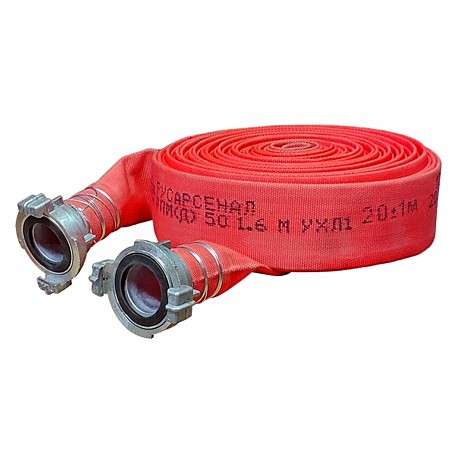 Рукав пожарный Ø 50 (20±1м) РПМ(Д)-50-1,6-ИМ-УХЛ1 в сборе с ГР-50Ал