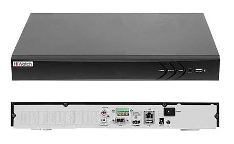 IP-видеорегистратор HiWatch DS-N316/2(B) 16-ти канальный