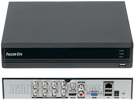 Falcon Eye FE-MHD2108 гибридный 8-ми канальный MHD-видеорегистратор